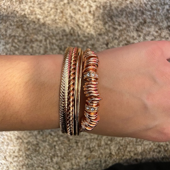 Kohl's Jewelry - Rose gold bracelet set